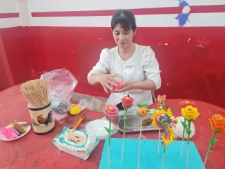 WORKSHOP NẶN TÒ HE TẠI HUỆ MAI